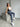 Push-up seamless leggings - Navy blue