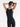 Jumpsuit open-back - 1052 black
