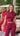 Aura set (t-shirt and leggings) 1530 - Burgundy