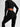 Sculpt set (crop top and leggings) 2245 - Black