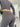 Sculpt set (crop top and leggings) 2245 - Gray