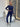 Sculpt set (crop top and leggings) 2245 - Navy