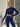 Sculpt set (crop top and leggings) 2245 - Navy