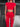 Sculpt set (crop t-shirt and leggings) 2244 - Red