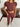 Sculpt set (crop t-shirt and leggings) 2244 - Brown